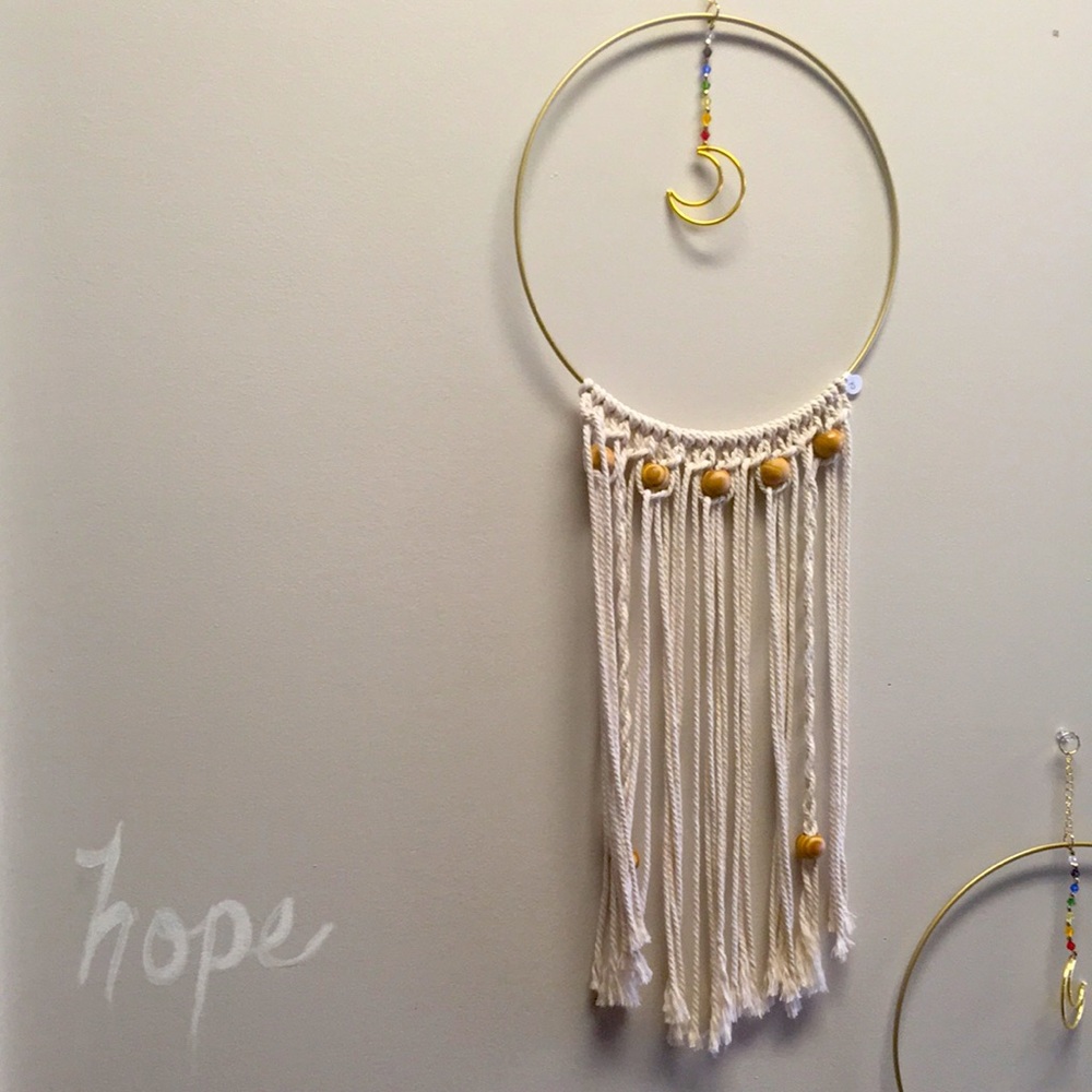 Hand made wall hanging home decor